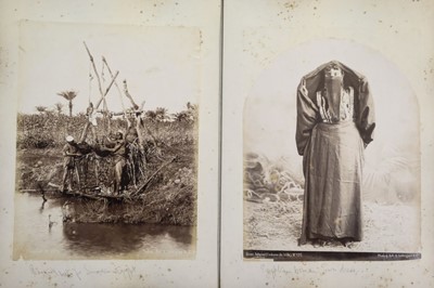 Lot 62 - India. An assorted group of 7 photograph and snapshot albums, circa 1890s/1940s