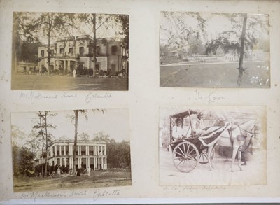 Lot 62 - India. An assorted group of 7 photograph and snapshot albums, circa 1890s/1940s