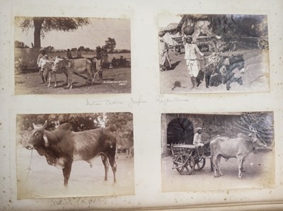 Lot 62 - India. An assorted group of 7 photograph and snapshot albums, circa 1890s/1940s
