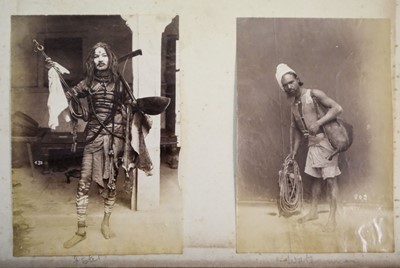 Lot 62 - India. An assorted group of 7 photograph and snapshot albums, circa 1890s/1940s
