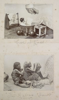 Lot 62 - India. An assorted group of 7 photograph and snapshot albums, circa 1890s/1940s