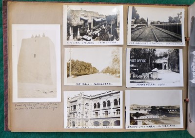 Lot 62 - India. An assorted group of 7 photograph and snapshot albums, circa 1890s/1940s