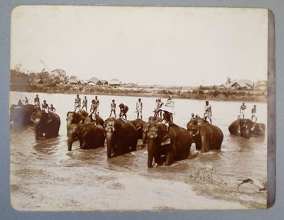 Lot 62 - India. An assorted group of 7 photograph and snapshot albums, circa 1890s/1940s