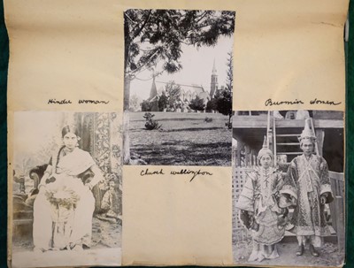 Lot 62 - India. An assorted group of 7 photograph and snapshot albums, circa 1890s/1940s