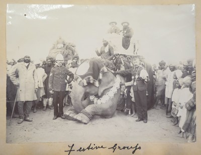 Lot 62 - India. An assorted group of 7 photograph and snapshot albums, circa 1890s/1940s