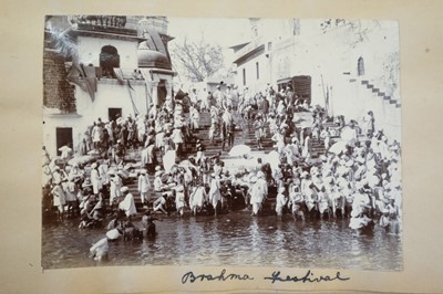 Lot 62 - India. An assorted group of 7 photograph and snapshot albums, circa 1890s/1940s