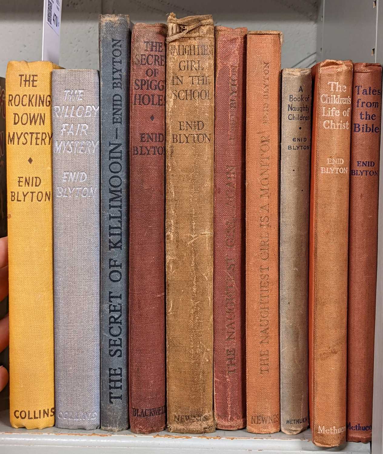 Lot 470 - Blyton (Enid). The Rockingdown Mystery, and others, mixed editions, all signed