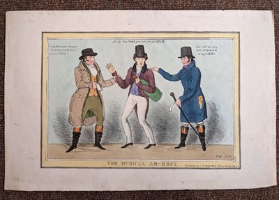 Lot 390 - Heath (William). A Sketch of the Row in Parliament Street, T. McLean, circa 1829