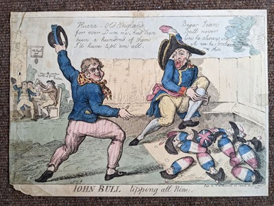 Lot 390 - Heath (William). A Sketch of the Row in Parliament Street, T. McLean, circa 1829