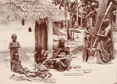 Lot 105 - Zanzibar & Mozambique. An album of approx. 120 photos of Zanzibar & Mozambique, early 20th century