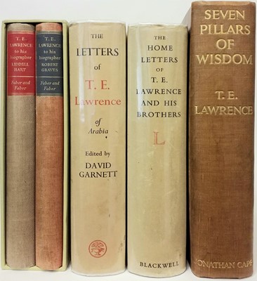Lot 186 - Lawrence (T. E.). to his biographer Liddell Hart, to his biographer Robert Graves, 2 volumes, 1938