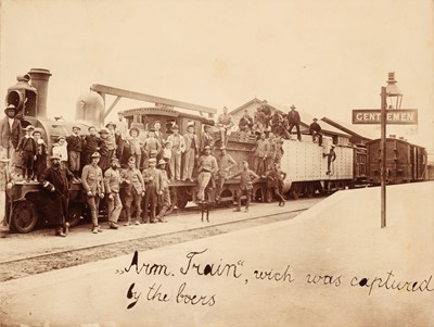 Lot 87 - South Africa. A group of 5 photograph albums with Boer War interest