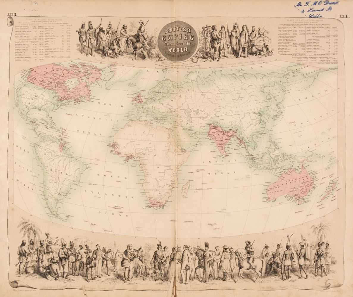 Lot 286 - Fullarton (A. & Co. publisher). The Royal Illustrated Atlas of Modern Geography, circa 1862