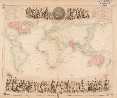 Lot 286 - Fullarton (A. & Co. publisher). The Royal Illustrated Atlas of Modern Geography, circa 1862