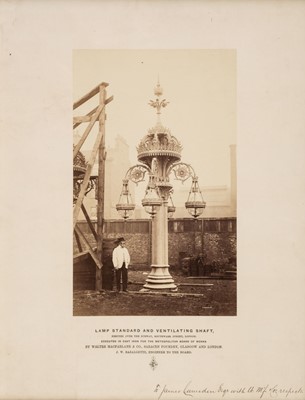 Lot 169 - Lamp Standard and Ventilating Shaft.