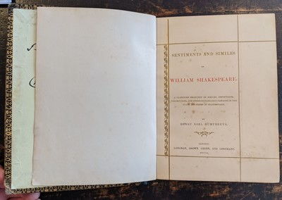 Lot 430 - Humphreys (Henry Noel). A Record of the Black Prince, 1849, and one other similar