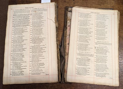 Lot 78 - Bible [English]. The Holy Bible containing the Old Testament and the New, Cambridge, 1638