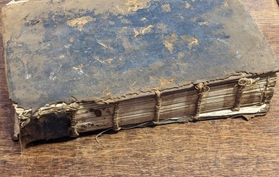 Lot 78 - Bible [English]. The Holy Bible containing the Old Testament and the New, Cambridge, 1638