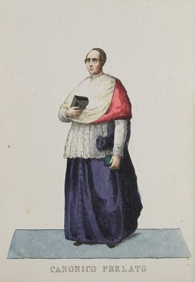 Lot 30 - Rome. Costumi Della Corte Pontificia, Rome, 1846