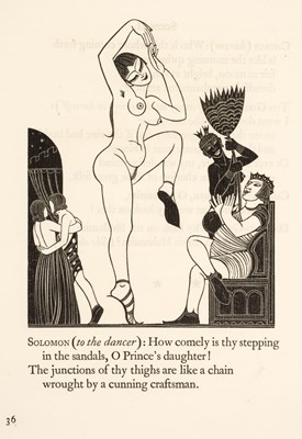 Lot 628 - Golden Cockerel Press. The Song of Songs, 1925
