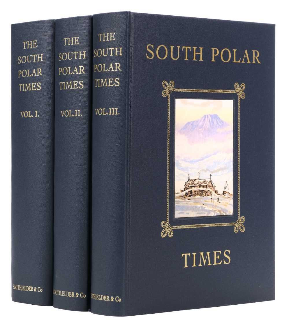Lot 31 - South Polar Times, 3 volumes, Centenary Edition, 2002