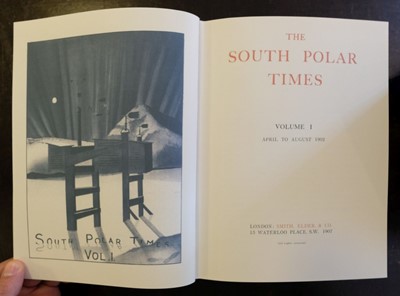 Lot 31 - South Polar Times, 3 volumes, Centenary Edition, 2002