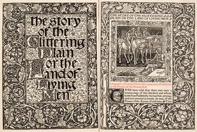 Lot 648 - Kelmscott Press. The Story of the Glittering Plain, 1894