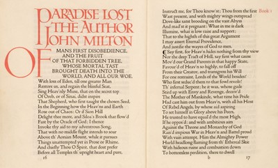 Lot 592 - Doves Press. Paradise Lost, 1902