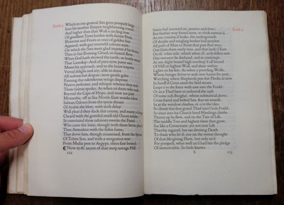 Lot 592 - Doves Press. Paradise Lost, 1902