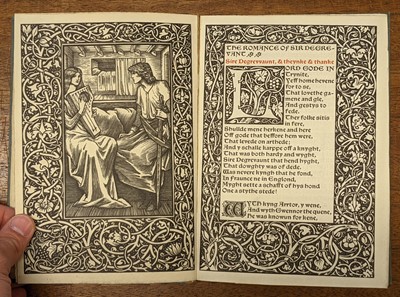Lot 645 - Kelmscott Press. The Romance of Sir Degrevant, 1896