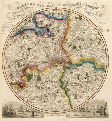 Lot 56 - Slater (Isaac, publisher). Slater's New British Atlas..., circa 1850
