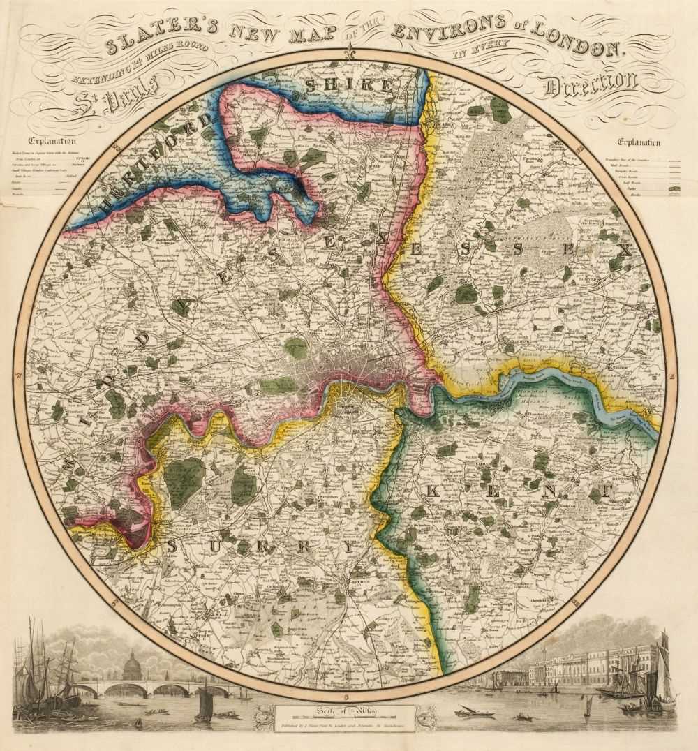 Lot 73 - Slater (Isaac, publisher). Slater's New British Atlas..., circa 1850