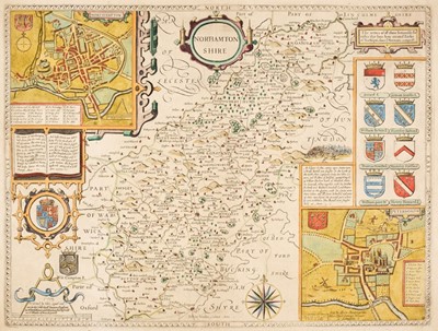 Lot 308 - Northamptonshire. Speed (John), Northamptonshire, Henry Overton, 1713 - 43