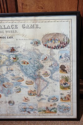 Lot 456 - World Map Board Game. The Crystal Palace Game, published by Alfred Davis & Co., [1855?]