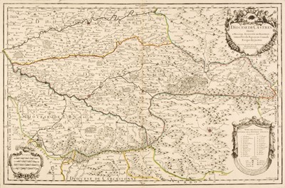 Lot 285 - France. Jaillot (Hubert), A collection of 15 regional maps, Paris, circa 1700