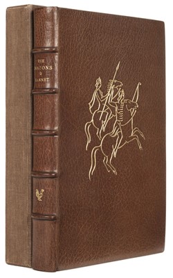 Lot 576 - Golden Cockerel Press. The Amazons, A Novel by Ivor Bannet, 1948, signed in special binding