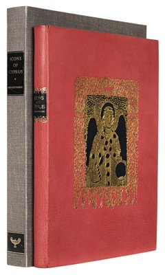 Lot 566 - Arcadia Press. Icons of Cyprus, by Athanasius Papageorgiou, 1971, signed limited edition