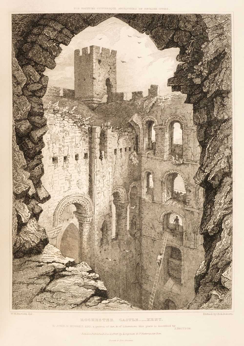 Lot 40 - Britton (John). Picturesque Antiquities of the English Cities, 1830