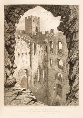 Lot 40 - Britton (John). Picturesque Antiquities of the English Cities, 1830