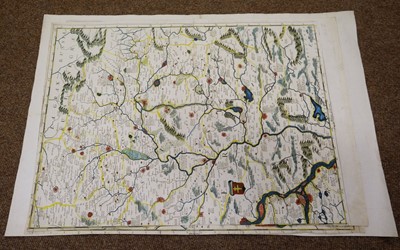 Lot 281 - Europe. A collection of 21 maps, 17th - 19th century
