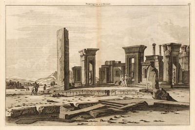 Lot 18 - Le Bruyn (Cornelius). Travels into Muscovy, Persia and part of the East-Indies, volume 2 only, 1737