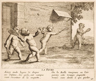 Lot 439 - Stella (Jacques). Les Jeux et Plaisris de l'Enfance, Paris, 1657