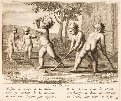 Lot 439 - Stella (Jacques). Les Jeux et Plaisris de l'Enfance, Paris, 1657