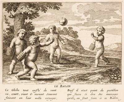 Lot 439 - Stella (Jacques). Les Jeux et Plaisris de l'Enfance, Paris, 1657