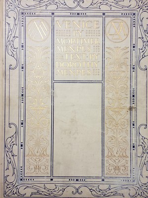 Lot 198 - Menpes (Mortimer & Dorothy). Venice by Mortimer Menpes