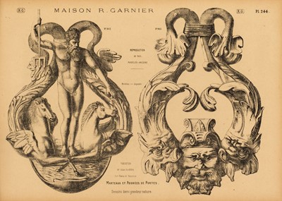 Lot 68 - Trade Catalogue. Maison R. Garnier, Cuivrerie & Serrurerie Artistiques, Paris: Garnier, [c.1885]
