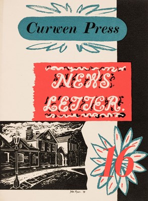 Lot 569 - Curwen Press News-letter, Numbers 4-7, 9-10 & 16, April 1933-May 1939