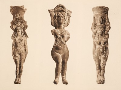 Lot 382 - Perdizet (Paul). Les Terres Cuites Grecques d'Egypte, 2 volumes, 1921