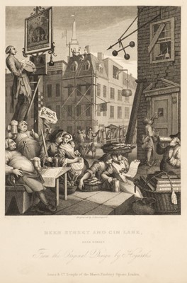 Lot 88 - Hogarth (William). Works, 2 volumes, 1833