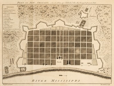 Lot 40 - Pittman (Philip). The Present State of the European Settlements on the Missisippi, 1770